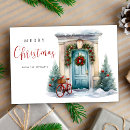 Search for door christmas cards Vintage