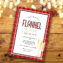 Search for flannel christmas invitations Festive
