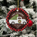 Search for black truck christmas tree decorations Red black buffalo plaid