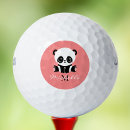 Search for panda golf balls Black and white