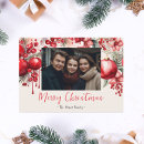 Search for ornament photo christmas cards Botanical