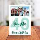 Search for daughters 40th birthday cards For her