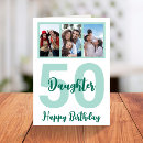 Search for daughters 50th birthday cards For her