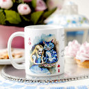 Search for funny tea party mugs Alice in wonderland