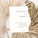 Search for basic black invitations Contemporary