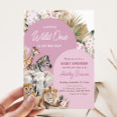 Search for pink safari invitations Animals