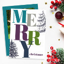 Search for purple tree christmas cards Minimal