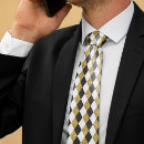 Search for minimalist abstract ties Gold