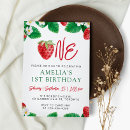 Search for sweet one invitations Floral