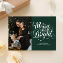 Search for merry and bright cards Calligraphy