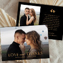 Search for gothic thank you cards Gold