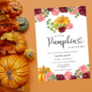 Search for sweet little pumpkin baby shower invitations Burgundy