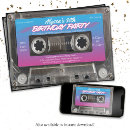 Search for 80s party invitations Cassette
