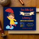 Search for cute umbrella invitations Unique