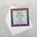 Search for star square invitations Rainbow