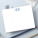 Search for monogram note cards Typography