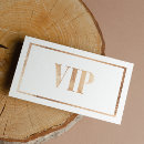 Search for faux rose gold foil business cards Simple