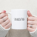 Search for all white mugs Simple
