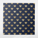 Search for blue diamond tiles Vintage