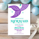 Search for little mermaid baby shower invitations Is on the way