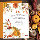 Search for fall bridal shower invitations Boho