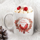 Search for red cardinal mugs Botanical