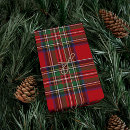 Search for red tartan wrapping paper Clan stewart