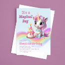 Search for magical day birthday invitations Girls
