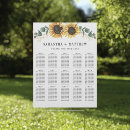 Search for sunflower wedding seating charts Elegant
