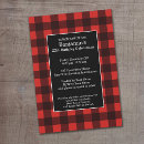 Search for buffalo check birthday invitations Men