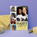 Search for black and yellow birthday cards For her