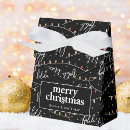 Search for christmas favour boxes Typography