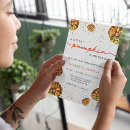 Search for little pumpkin on the way baby shower invitations Watercolor