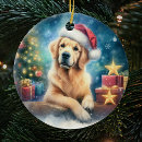Search for golden retriever christmas decor Pet