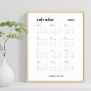 Search for black and white calendar posters Simple