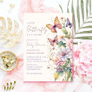 Search for little butterfly baby shower invitations Pastel