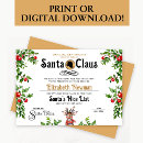 Search for nice list cards North pole