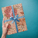 Search for botanical print wrapping paper Vintage