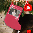 Search for snowflake christmas stockings Rustic