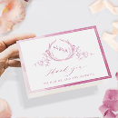 Search for fuchsia cards Watercolor