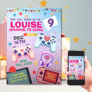 Search for girls game night invitations Kids