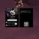 Search for dark rsvp cards Black