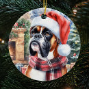 Search for boxer christmas tree decorations Animal