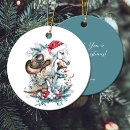 Search for cowboy hat christmas tree decorations Cowgirl