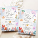 Search for dolphin baby shower invitations Sea animals