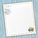 Search for construction notepads Dump truck