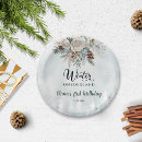 Search for evergreen paper plates Winter