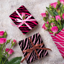 Search for zebra christmas wrapping paper Pink