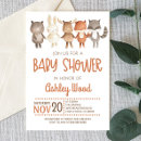 Search for woodland animals invitations Boy