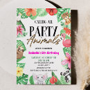 Search for calling all party animals invitations Elephant
